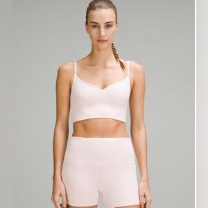 Lululemon Align Sweetheart Bra *Light Support A/B Cup Strawberry Milkshake